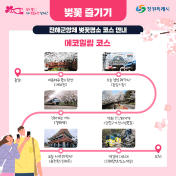 '벚꽃축제는 여기로..', 진해군항제의 모든것 진항제 4 진해군항제 에코힐링 코스