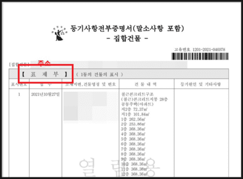 등기부등본에 있으면 위험한 단어들 총정리 등기부등본에 있으면 위험한 단어들 총정리