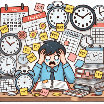 성인 ADHD 진단 전에 알아야 할 10가지 주요 증상 3 2) 시간 관리의 어려움