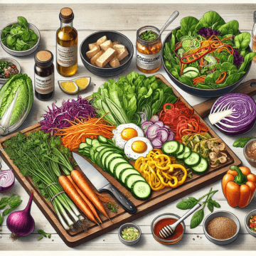 비빔밥 샐러드: 건강하고 신선한 퓨전 요리 🍅🥗 3 비빔밥 샐러드: 건강하고 신선한 퓨전 요리 🍅🥗