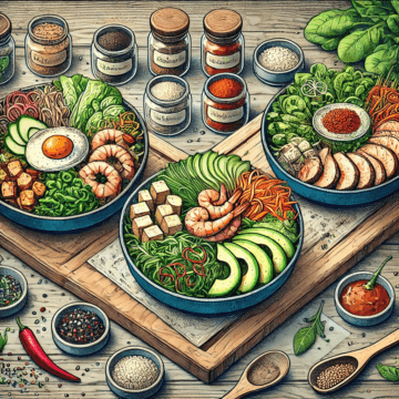 비빔밥 샐러드: 건강하고 신선한 퓨전 요리 🍅🥗 5 비빔밥 샐러드: 건강하고 신선한 퓨전 요리 🍅🥗
