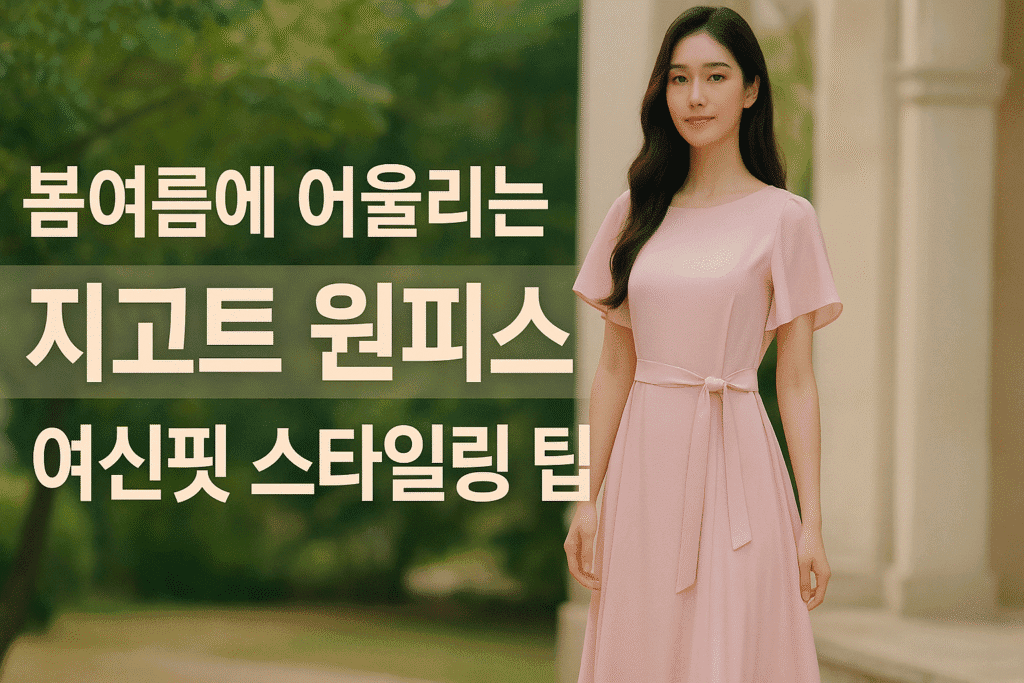 봄여름에 어울리는 지고트 원피스 여신핏 스타일링 팁 봄여름에 어울리는 지고트 원피스 여신핏 스타일링 팁