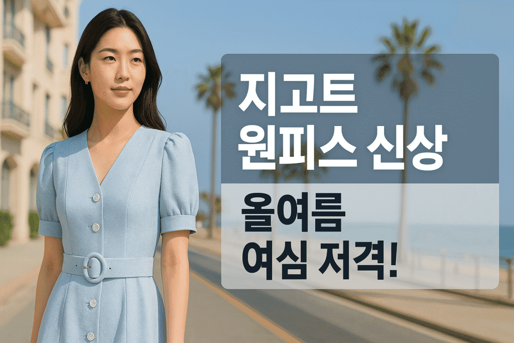 지고트 원피스 신상이 여심 사로잡는 이유 지고트 원피스 신상이 여심 사로잡는 이유