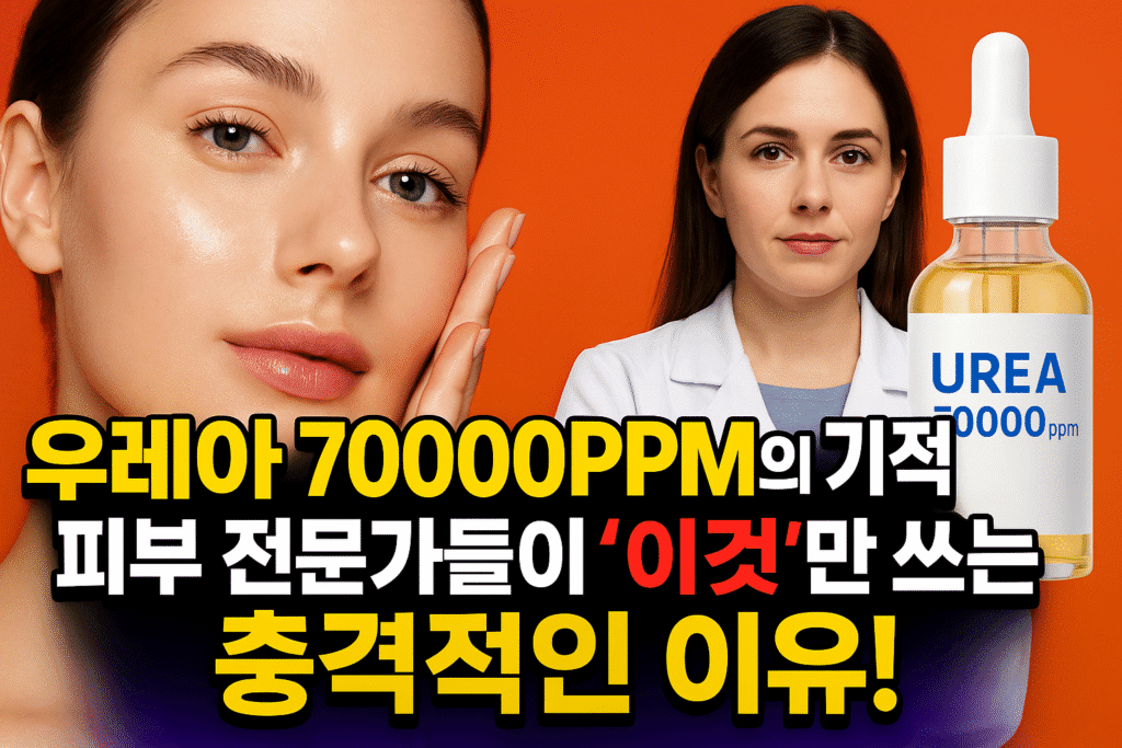 우레아 70000PPM의 기적, 피부 전문가들이 “이것”만 쓰는 충격적인 이유! 우레아 70000PPM의 기적, 피부 전문가들이 “이것”만 쓰는 충격적인 이유!