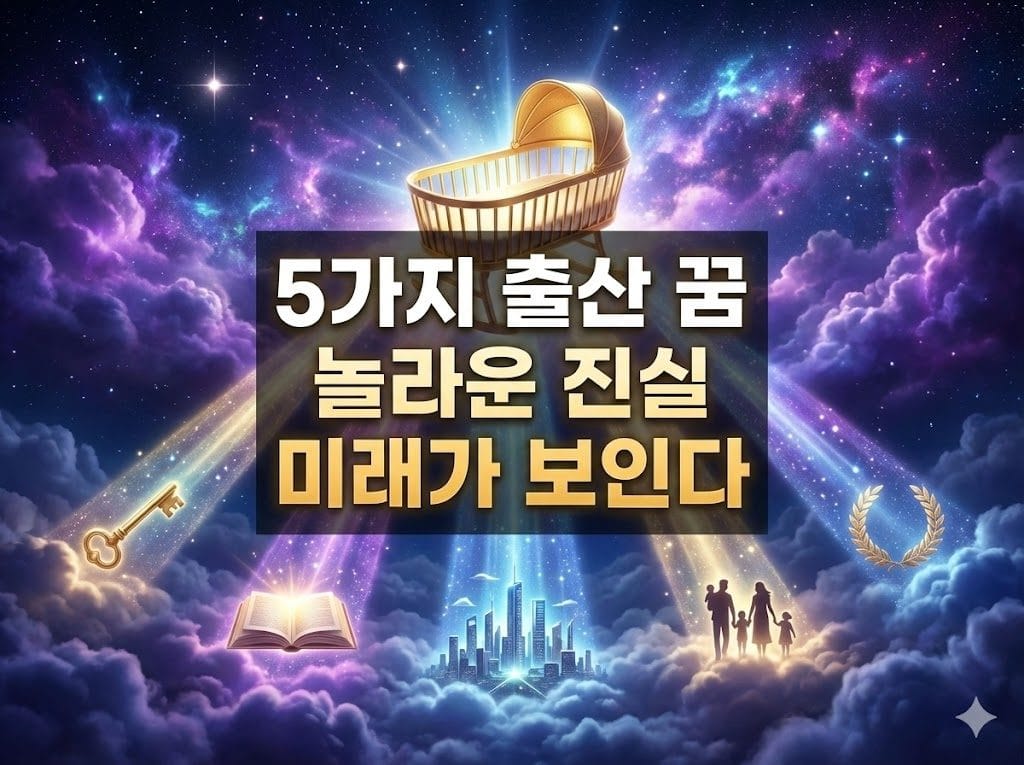 5가지 출산 꿈의 놀라운 진실 미래가 보인다 5가지 출산 꿈의 놀라운 진실 미래가 보인다