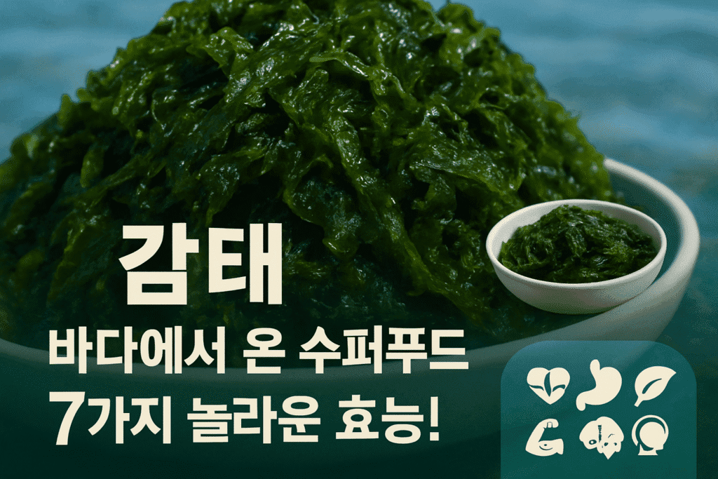 감태 바다에서 온 슈퍼푸드 7가지 놀라운 효능 감태 바다에서 온 슈퍼푸드 7가지 놀라운 효능