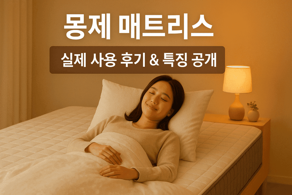 몽제 매트리스, 실제 사용 후기와 절대 놓치면 안 될 특징 몽제 매트리스, 실제 사용 후기와 절대 놓치면 안 될 특징