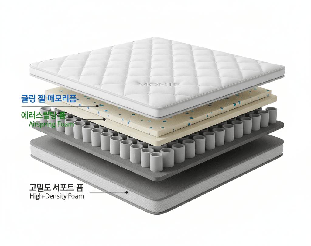 몽제 매트리스, 실제 사용 후기와 절대 놓치면 안 될 특징 3 image 11