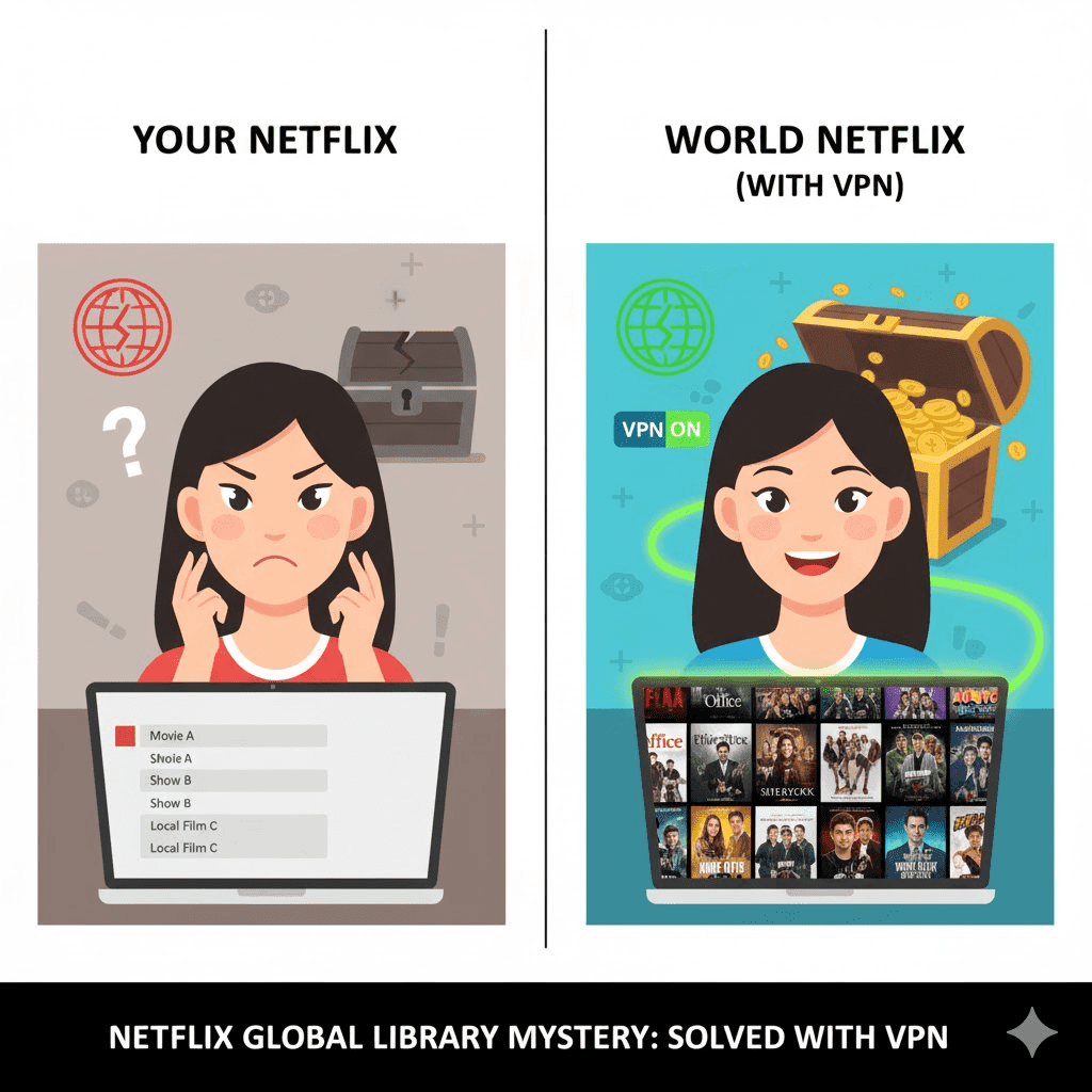 넷플릭스 VPN 추천: 해외 넷플릭스 접속으로 숨겨진 영화, 드라마 100배 즐기는 법 1 넷플릭스 VPN 추천: 해외 넷플릭스 접속으로 숨겨진 영화, 드라마 100배 즐기는 법
