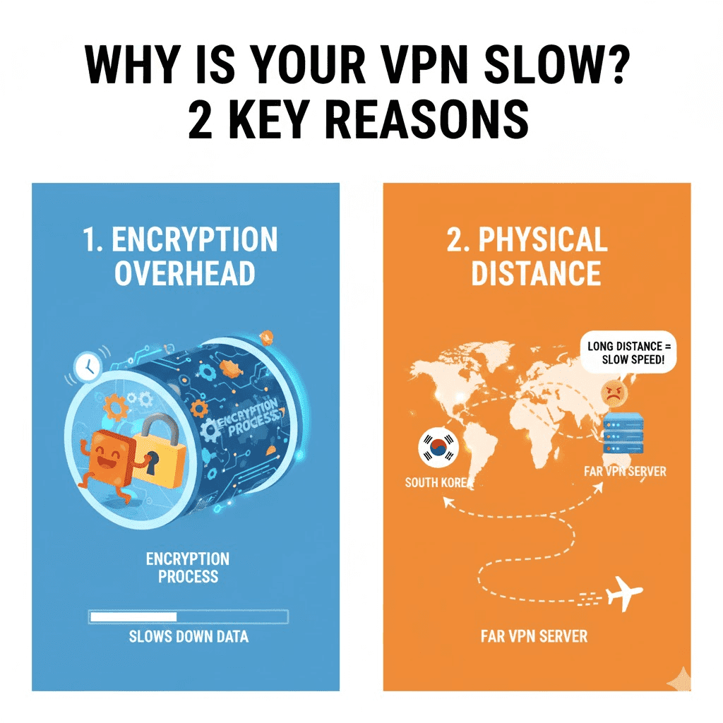 VPN 속도 저하? 5가지 해결 꿀팁으로 인터넷 속도 복구하기 VPN 속도 저하? 5가지 해결 꿀팁으로 인터넷 속도 복구하기