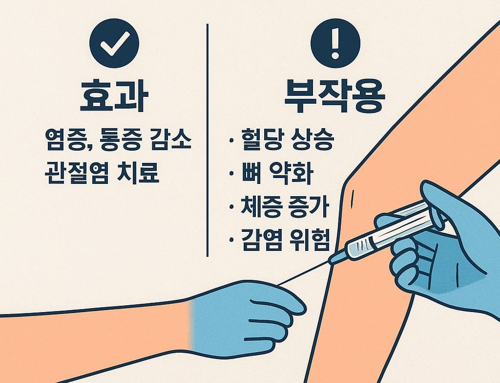 '티램주' (트리암시놀론) 효과와 부작용, '뼈주사' 맞기 전 필독! 5 제목 없음 1