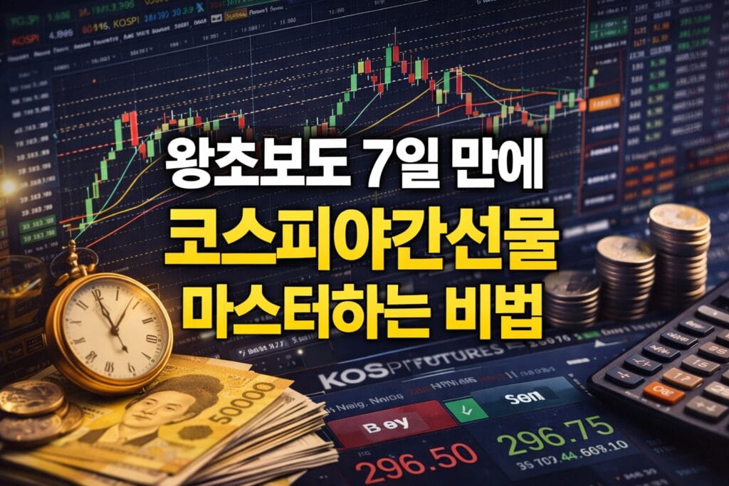 왕초보도 7일만에 코스피야간선물 마스터하는 비법 왕초보도 7일만에 코스피야간선물 마스터하는 비법
