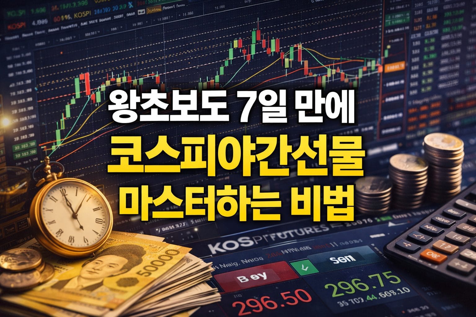 왕초보도 7일만에 코스피야간선물 마스터하는 비법