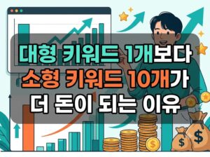 대형 키워드 1개보다 소형 키워드 10개가 더 돈이 되는 이유