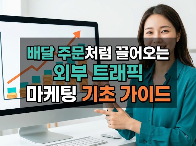 우수한 정보 4 배달 주문처럼 끌어오는 외부 트래픽 마케팅 기초 가이드