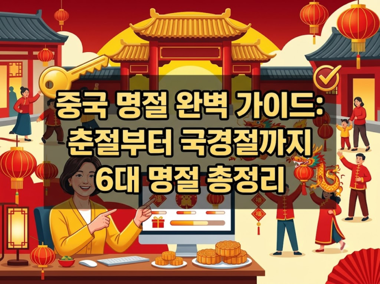 우수한 정보 7 중국 추석(중추절) 완벽 정리: 유래·월병·2026년 날짜까지